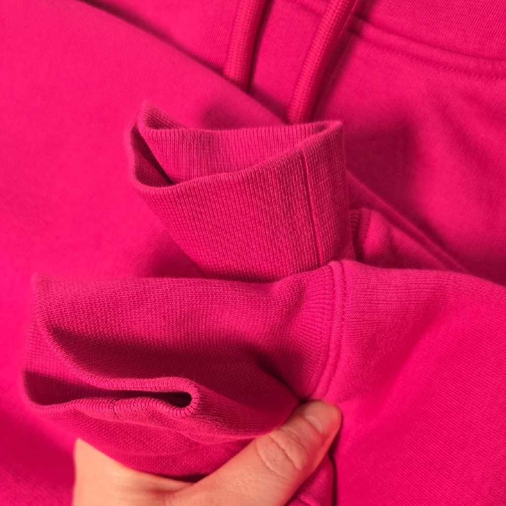 Ami Alexandre Mattiussi Vibrant Pink Hoodie. Size M - Picture 11 of 12